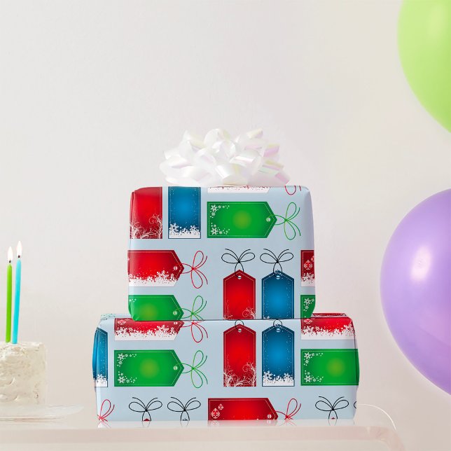 Weihnachtsschilder Geschenkpapier (Von Creator hochgeladen)