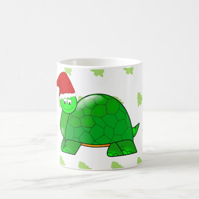 Weihnachtsschildkröte-Schale Kaffeetasse (Mittel)