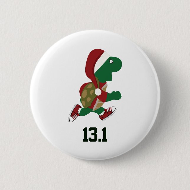 Weihnachtsschildkrötenläufer 13,1 button (Vorderseite)