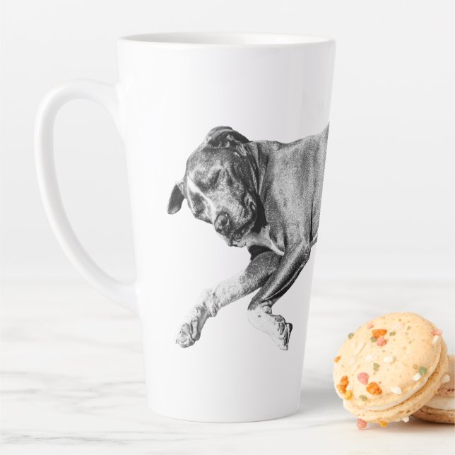 Weihnachtsschlaf, Pit-Mix-Frieden Milchtasse (Beispiel)