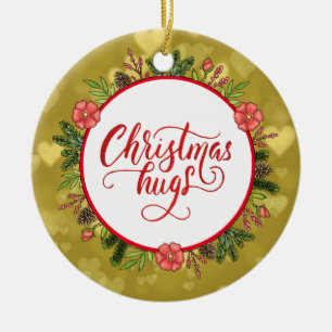 Weihnachtsschläger Personalisiert bis ab Jahr Keramik Ornament