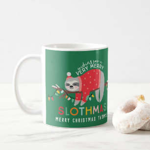 Weihnachtsschlamm bunter Kinder Urlaub Kaffeetasse
