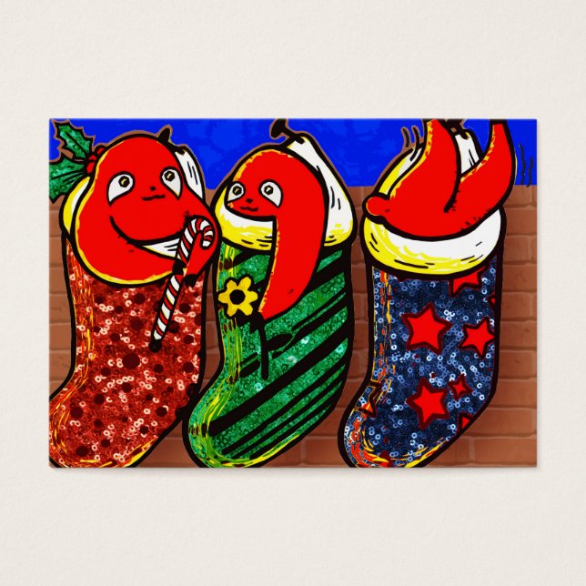 Weihnachtsschlampe für Strumpf (Vorderseite)