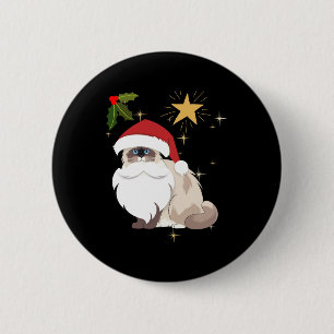 WeihnachtsschlüpfKatze Button