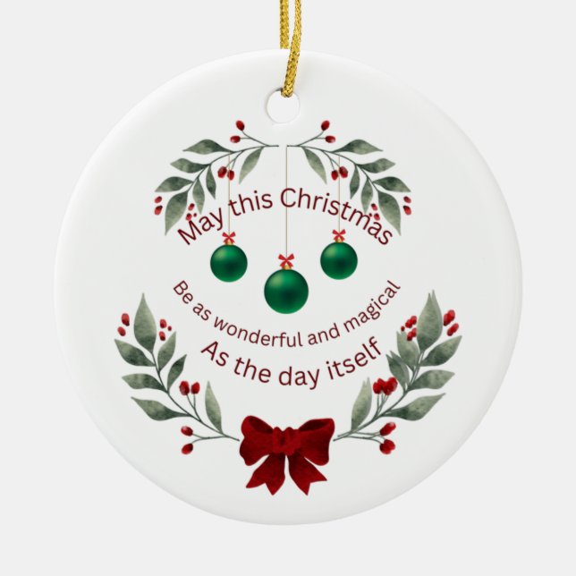 Weihnachtsschmuck (Vorne)