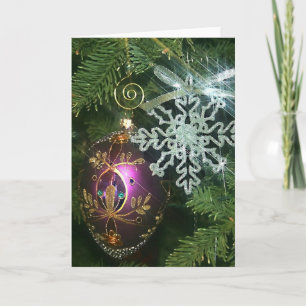 Weihnachtsschmuck 2 feiertagskarte