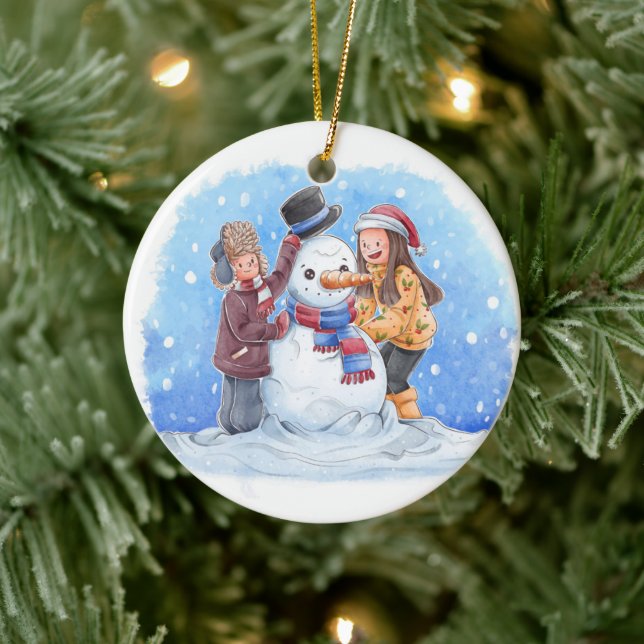 Weihnachtsschmuck 2 Gesichter (Baum)