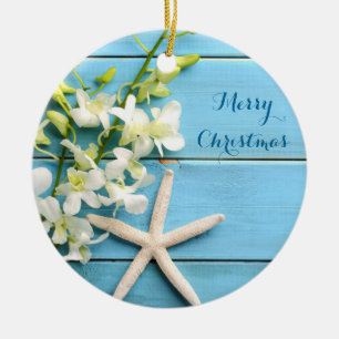 Weihnachtsschmuck am Strand Starfish Orchid