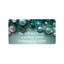 Weihnachtsschmuck - Aquamarin - Maßgeschneidert