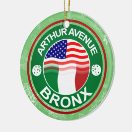 Weihnachtsschmuck Arthur Avenue Bronx Italienisch