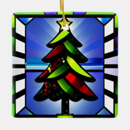 Weihnachtsschmuck aus festem Glas