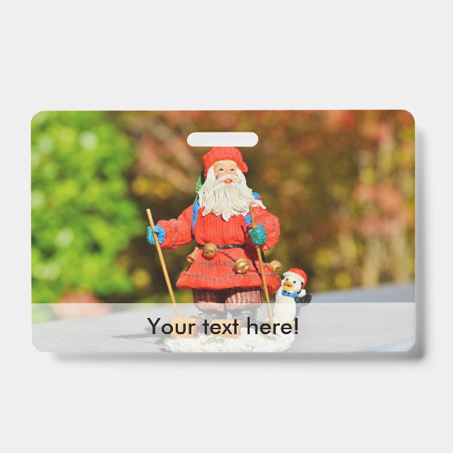 Weihnachtsschmuck Ausweis (Vorderseite)