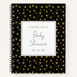 Weihnachtsschmuck Baby Shower Geschenkliste Notizbuch