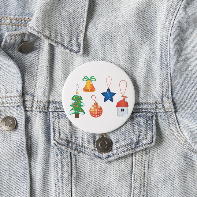 Weihnachtsschmuck Button (Von Creator hochgeladen)