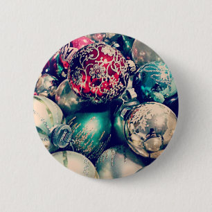 Weihnachtsschmuck Button