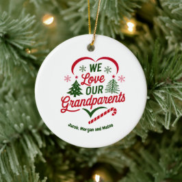 Weihnachtsschmuck der Großeltern, Personalisiert