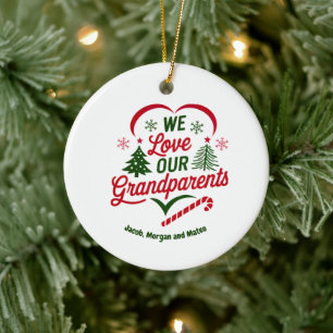 Weihnachtsschmuck der Großeltern, Personalisiert