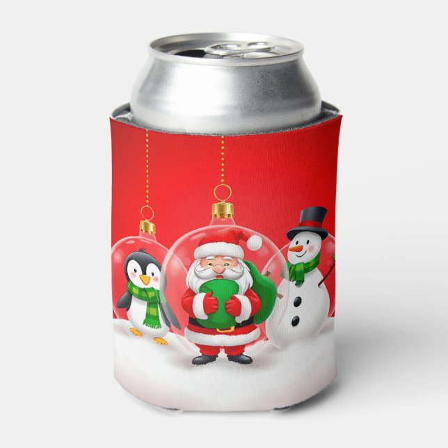 Weihnachtsschmuck Dosenkühler (Kanne Vorderseite)