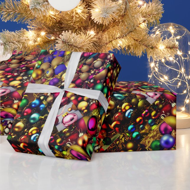 Weihnachtsschmuck Extravaganza Wrapping Paper Geschenkpapier (Feiertage)