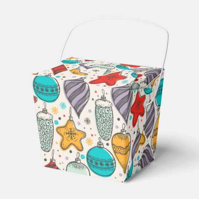 Weihnachtsschmuck Feiertag Ausflug Geschenkschachtel (Vorderseite)