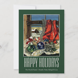 Weihnachtsschmuck Feiertagskarte