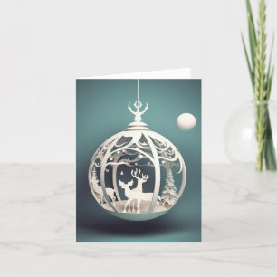 Weihnachtsschmuck Feiertagskarte