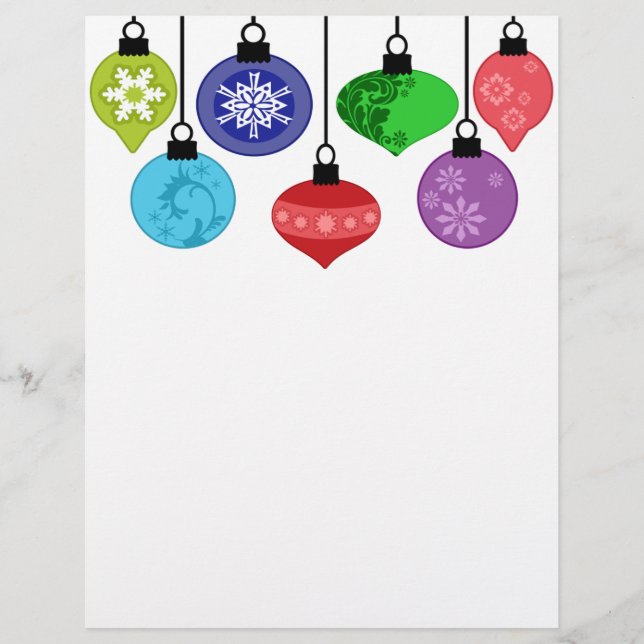 Weihnachtsschmuck Flyer (Vorne)