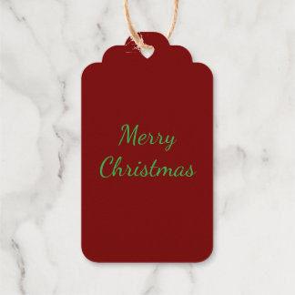 Weihnachtsschmuck Folien-Geschenkanhänger Geschenkanhänger