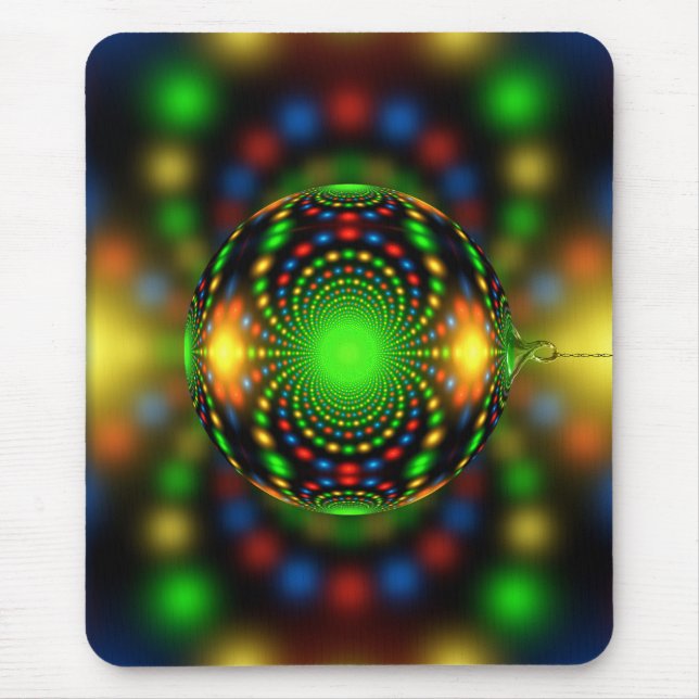 Weihnachtsschmuck Fraktal Design-29440 Mousepad (Vorne)