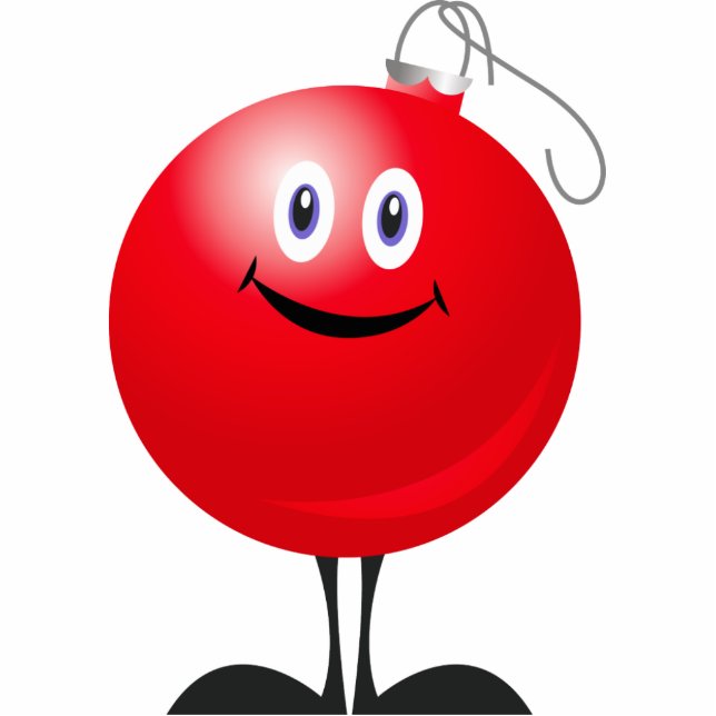 Weihnachtsschmuck Freistehende Fotoskulptur (Vorne)