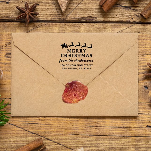 Weihnachtsschmuck Frohe Weihnachtsfeier Rücksendea Permastempel (Von Creator hochgeladen)