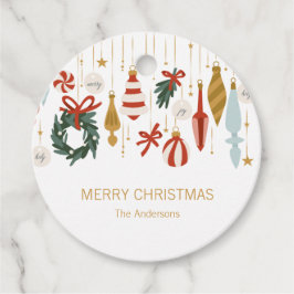 Weihnachtsschmuck Frohe Weihnachtsfeiertage Geschenkanhänger