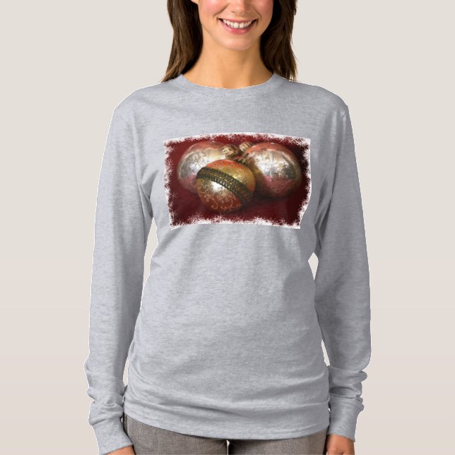 Weihnachtsschmuck Frostisches Shirt (Vorderseite)