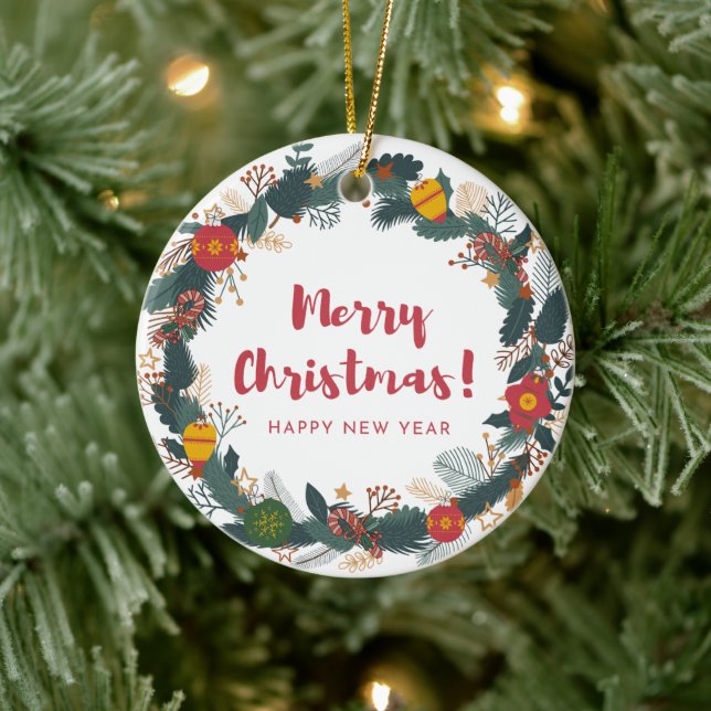 Weihnachtsschmuck für die Blume (Baum)