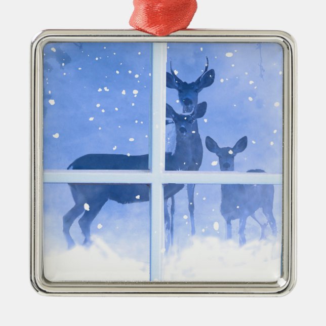 Weihnachtsschmuck für hübsche Hirsche (Vorne)
