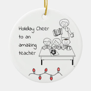 Weihnachtsschmuck für Lehrer - Anpassen