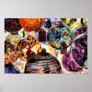 Weihnachtsschmuck Glas - Poster