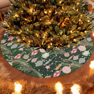 Weihnachtsschmuck Illustration Muster Polyester Weihnachtsbaumdecke