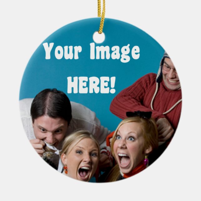 Weihnachtsschmuck im Foto (Vorne)