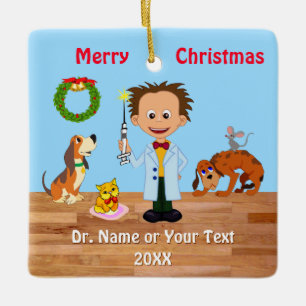 Weihnachtsschmuck im Veterinärwesen, Männerhutte