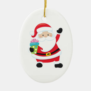 Weihnachtsschmuck in der Weihnachtszeit der Kerami