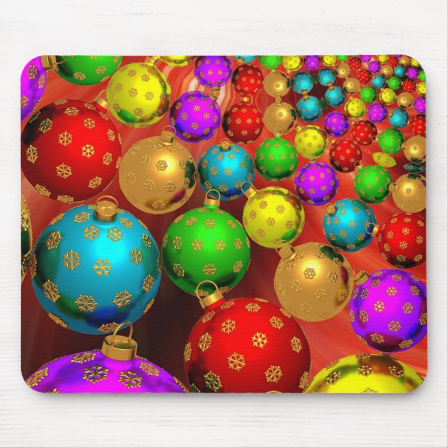 Weihnachtsschmuck Jamboree Mousepad (Vorne)