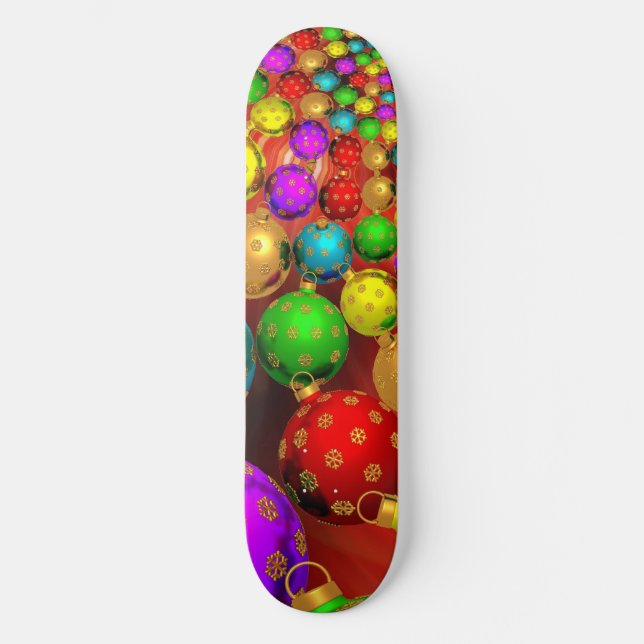 Weihnachtsschmuck Jamboree Skateboard (Vorderseite)