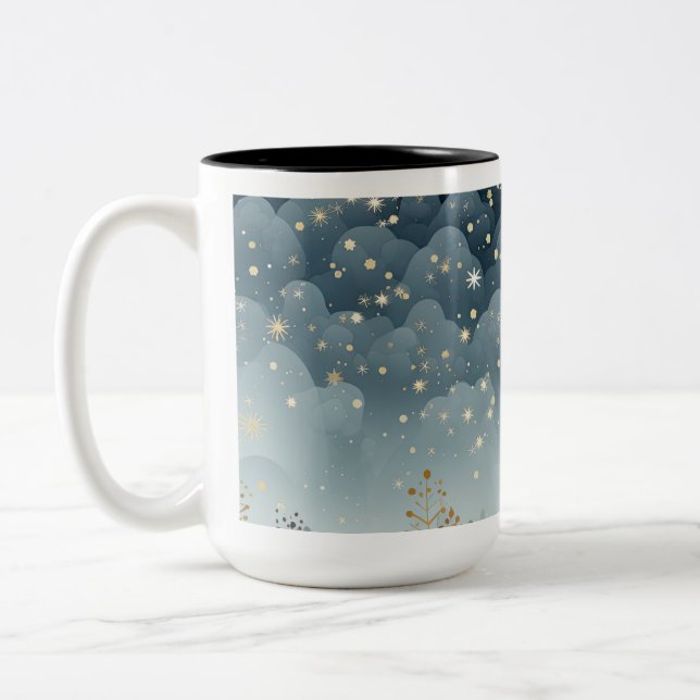 Weihnachtsschmuck Kaffee Tasse (Links)