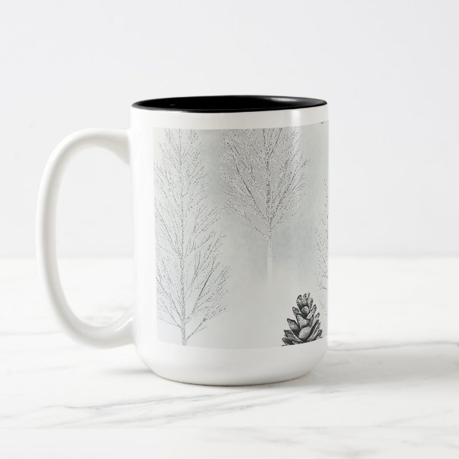 Weihnachtsschmuck Kaffee Tasse (Links)