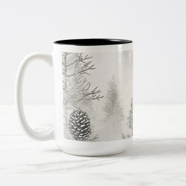 Weihnachtsschmuck Kaffee Tasse (Links)