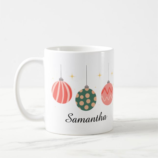 Weihnachtsschmuck Kaffeetasse (Links)