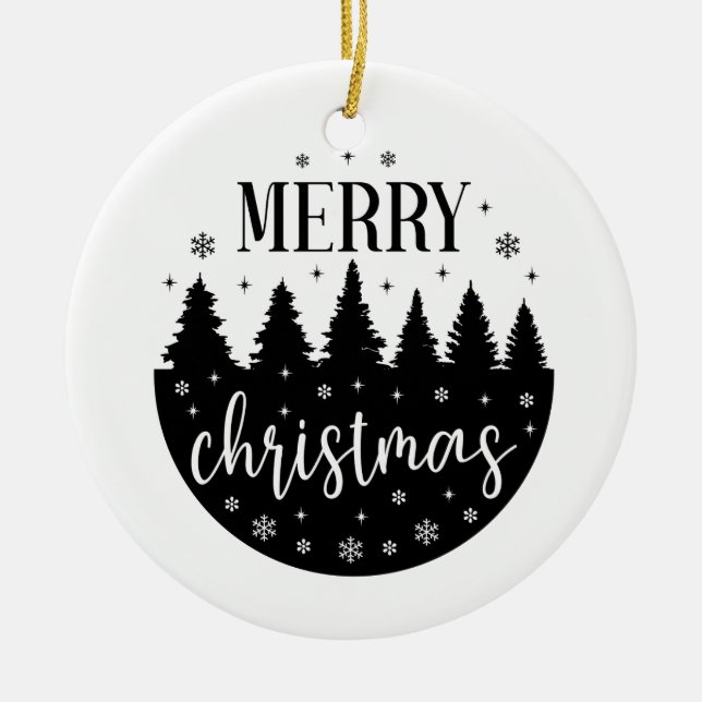 Weihnachtsschmuck Keramik (Vorne)