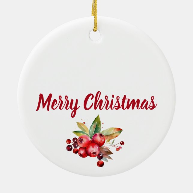 Weihnachtsschmuck Keramik (Hinten)