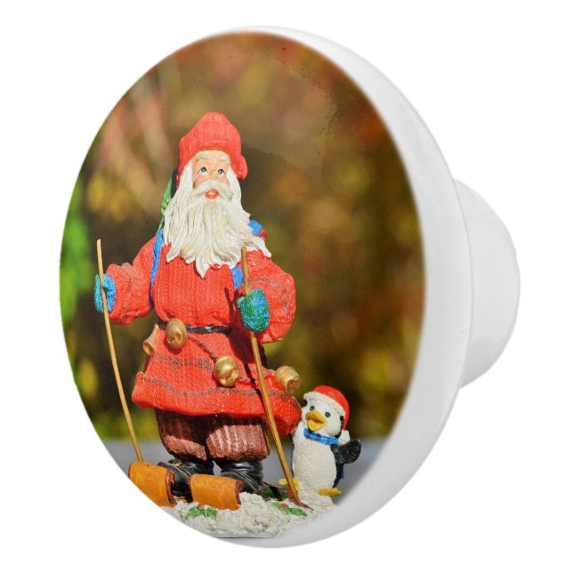 Weihnachtsschmuck Keramikknauf (Rechts)